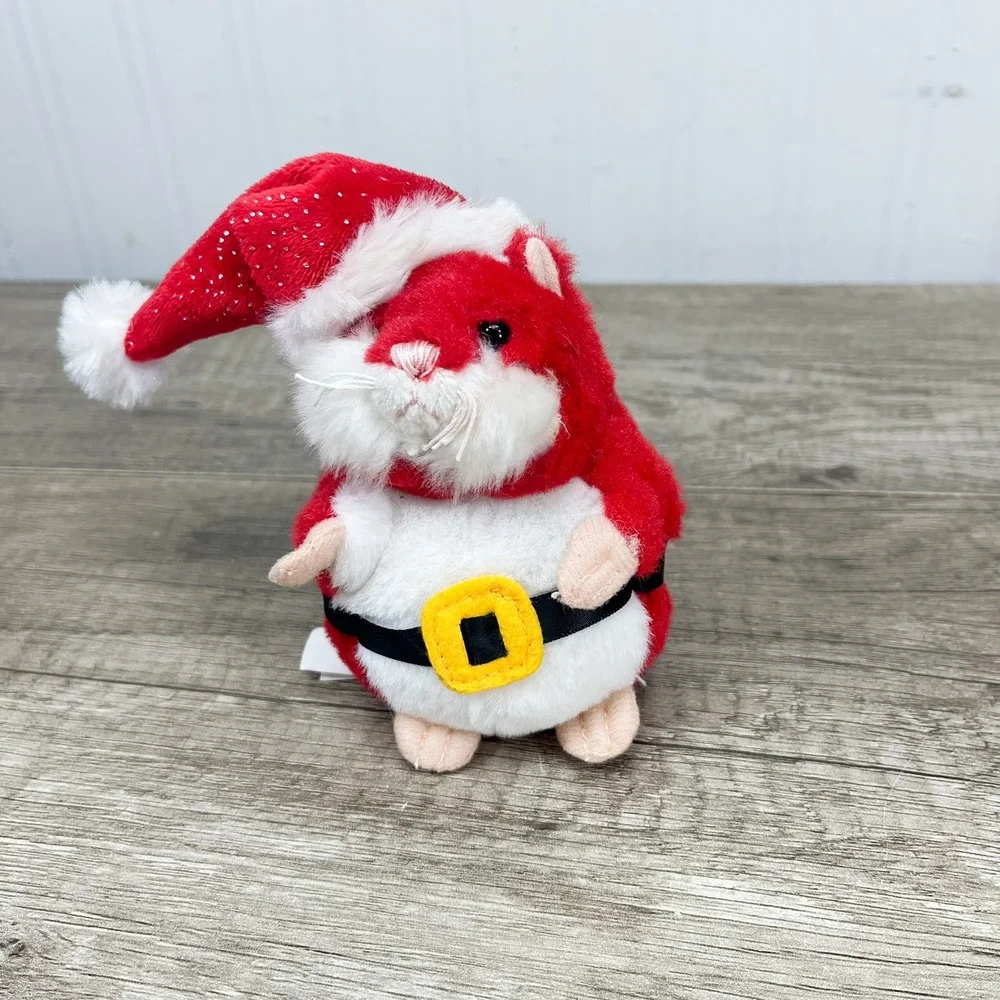 Ganz Mazin Hamster Nick First Edition Santa Claus Christmas Plush WE000821